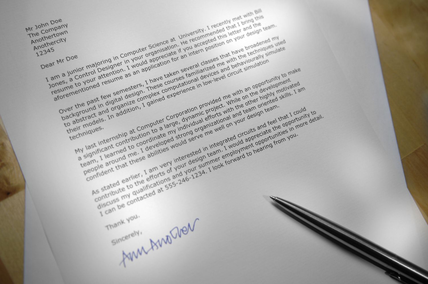 Sử dụng cover letter như một cách tạo sự chuyên nghiệp của ứng viên
